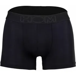 HOM Herren Boxershorts - Boxer Brief Supersoft, Unterhose, einfarbig Schwarz / 2XL