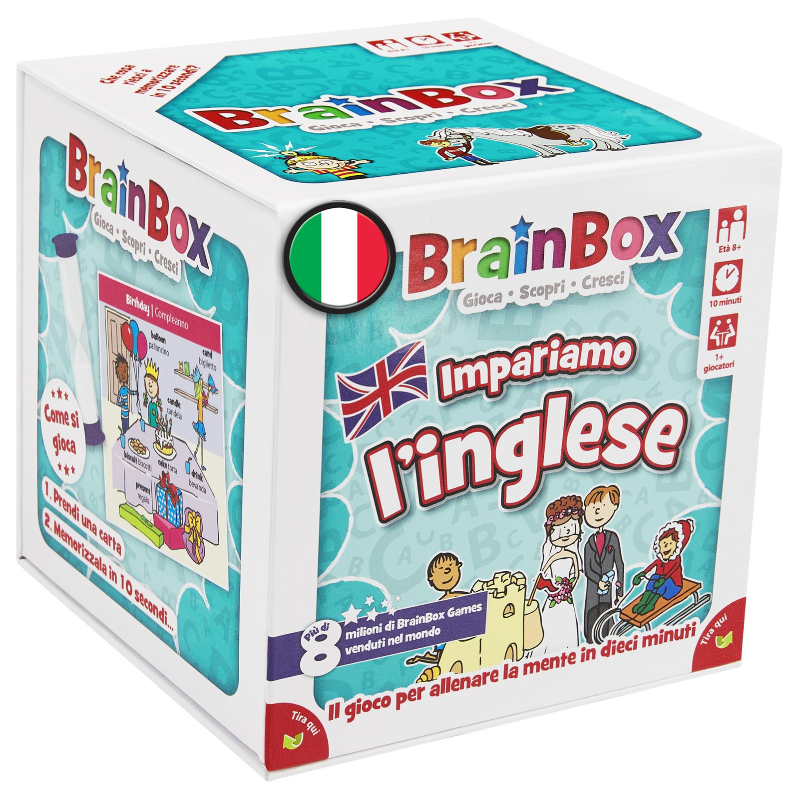 Asmodee BrainBox Engels leren spel (2022)