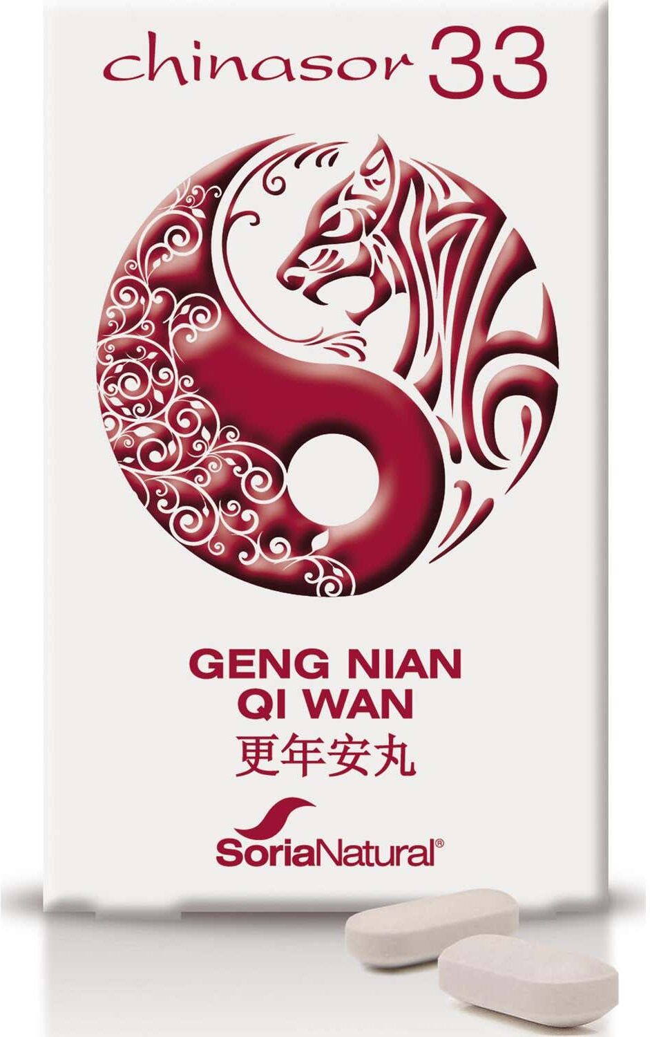 Soria Natural Chinasor 33 Geng Nian Qi Wan 30 comp