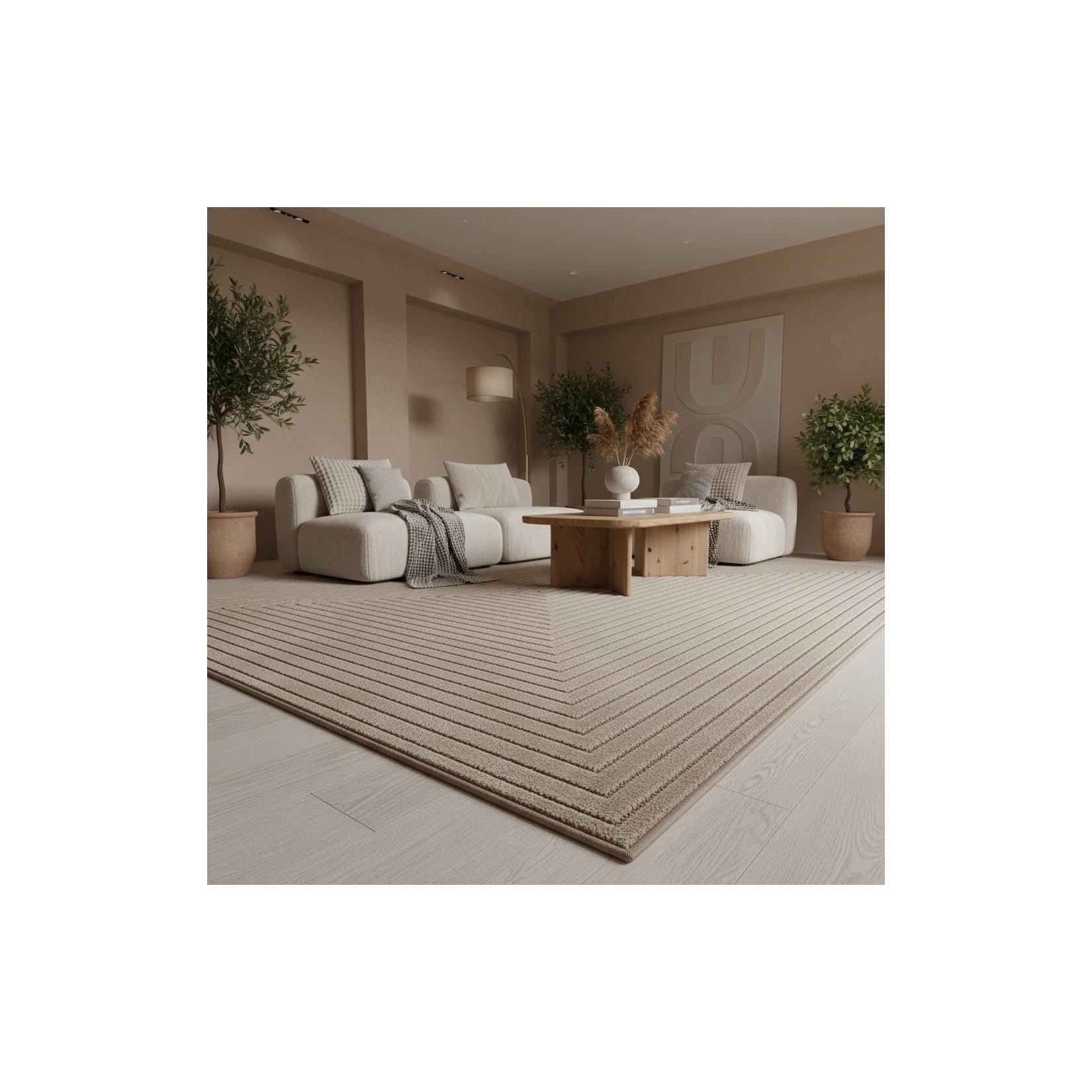 Teppich Outdoor Outdoor Beige 140x200 cm - ENGADIN Kadima Design