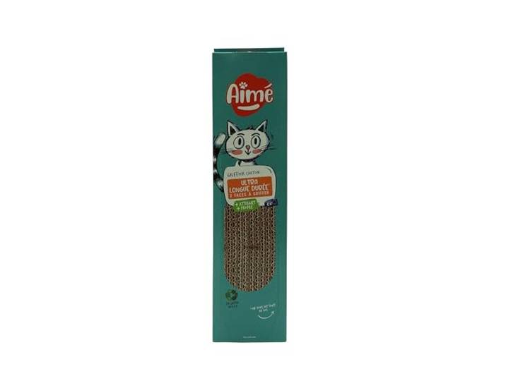 Aime karton om te krassen, voor katten