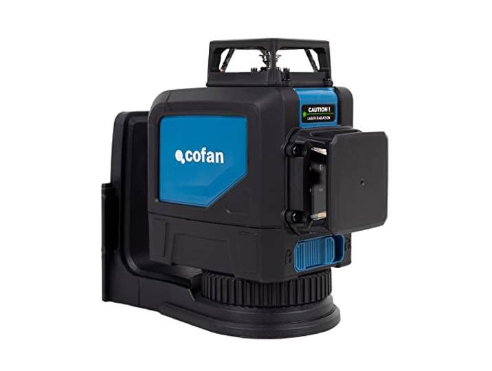 COFAN NIVEL LÁSER AUTONIVELANTE 30 M 2 X 360° pour pros et bricoleurs\, avec norme technique\, montage précis