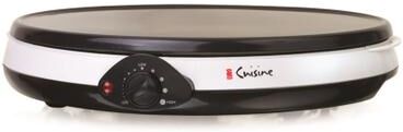 "Euro Cuisine 12"" Electric Crepe Maker by Euro Cuisine in Black And White"
