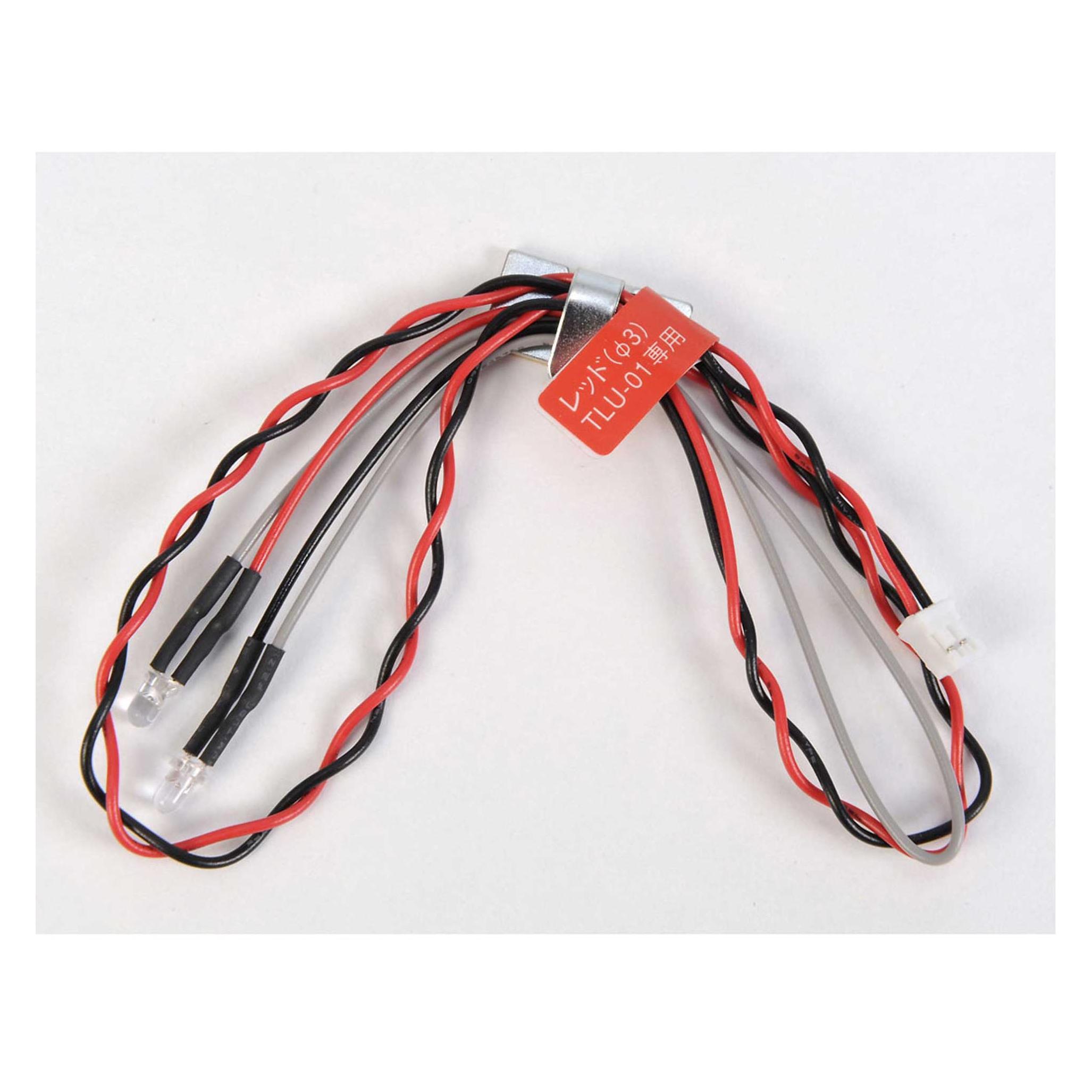 Tamiya LED Licht rot 3 mm (300054009)
