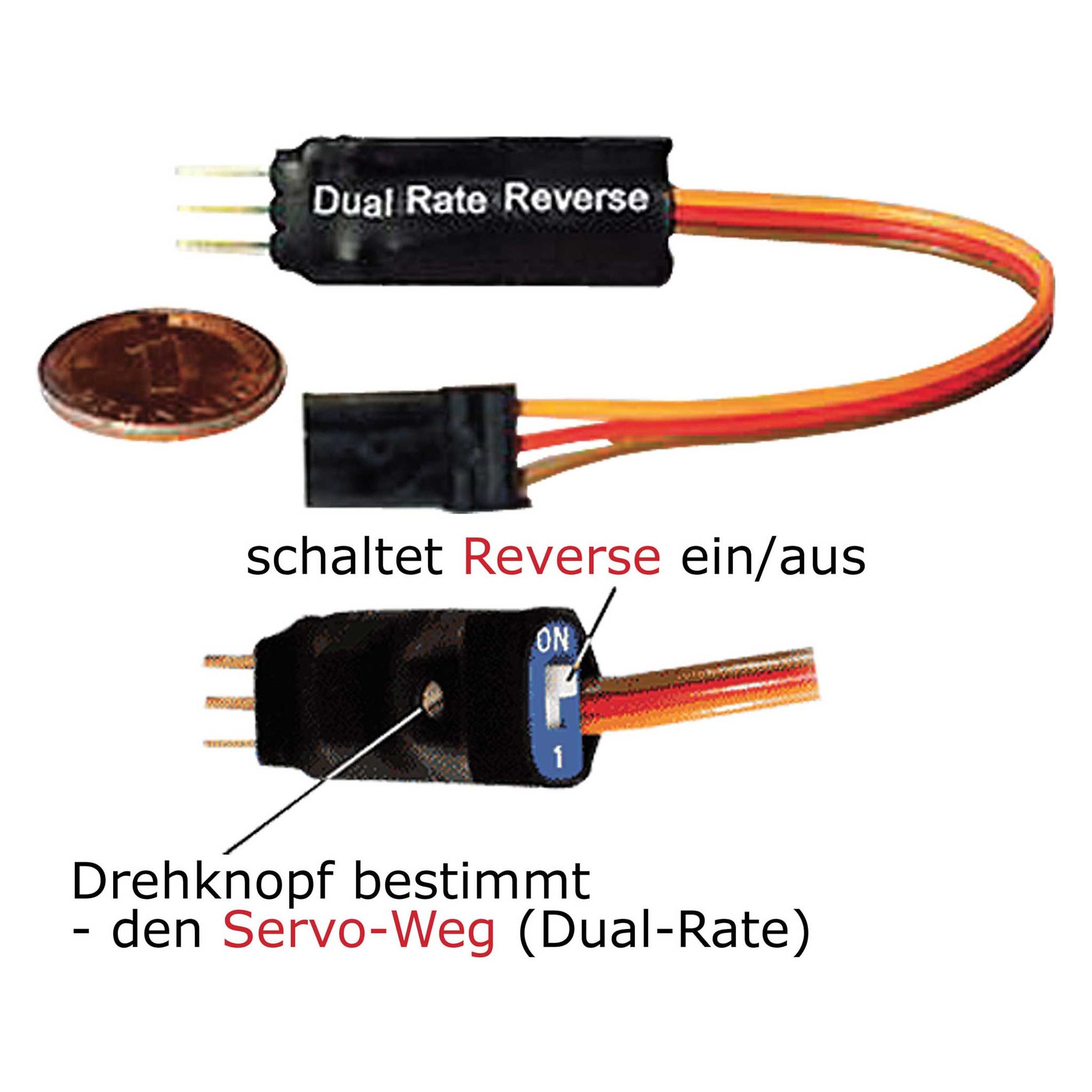 Simprop dual-rate u. servo reverse modul uni (0110833)
