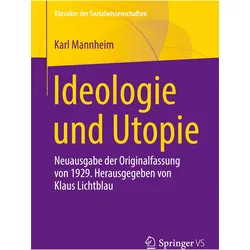 Ideologie und Utopie, Fachbücher von Karl Mannheim