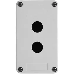 Schneider Electric XAPA1120 Leergehäuse, XAP-A, Kunststoff, 2 horizontale Bohrungen