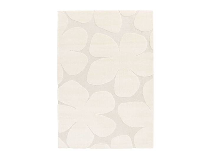 Tapis intérieur motif fleures crème 120x170cm