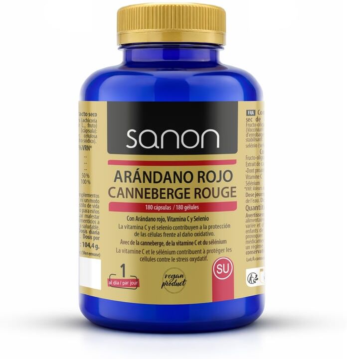 Sanon Arándano Rojo 180 Caps