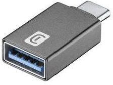 Adattatore computer Cellular Line USBA2CCARADAPTERK Car Adapter Grey