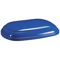 Deckel für TTS Treteimer Derby 60 L und 30 L blau 100 % aus glattem und desinfizierbarem Polypropylen