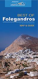 Carte détaillée - Folegandros   Road Editions - Best Of