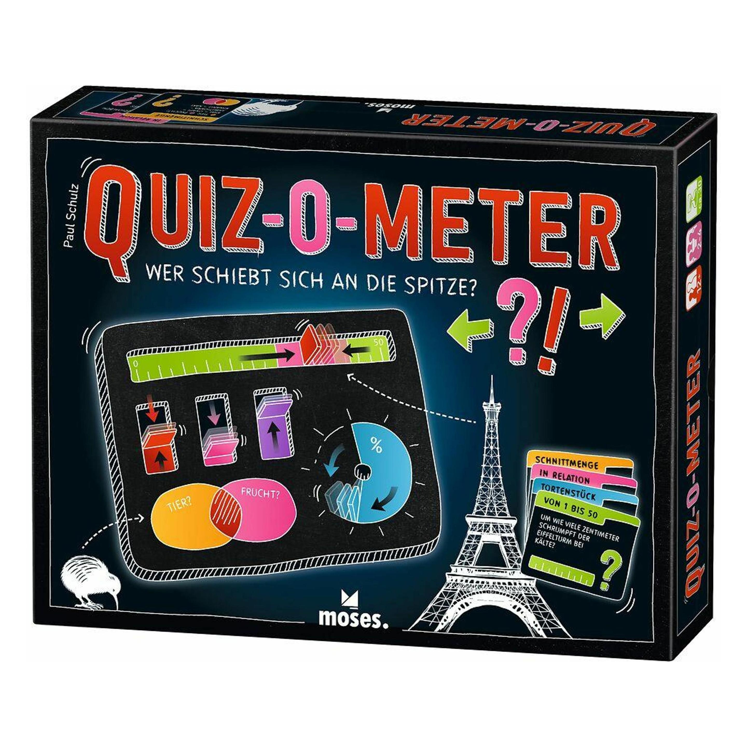 Moses QUIZ-O-METER (Deutsch, 2 - 4 Spieler) (90180)