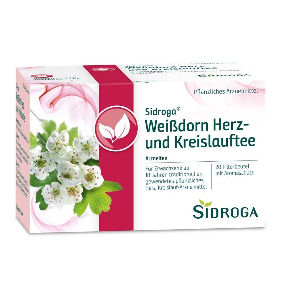 Sidroga Weißdorn Herz- und Kreislauftee Filterb. 20x1,5 g Tee