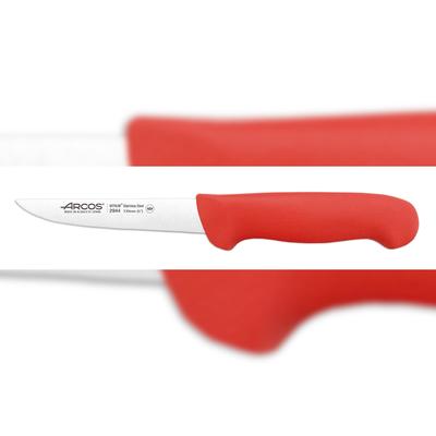 Arcos Serie 2900 - Ausbeinmesser - Klinge Nitrum Edelstahl 130 mm - HandGriff Polypropylen Farbe Rot