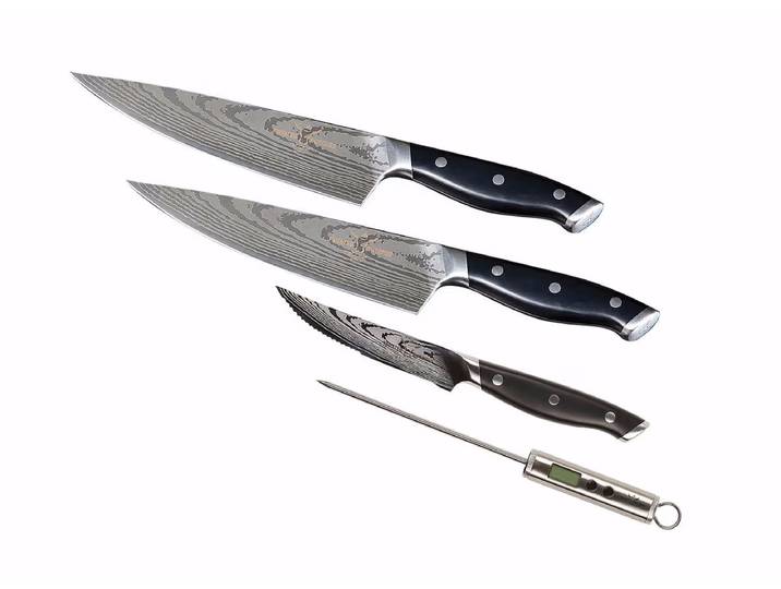 Mediashop Trusted Butcher Messer-Set – Küchenmesser – schwarz