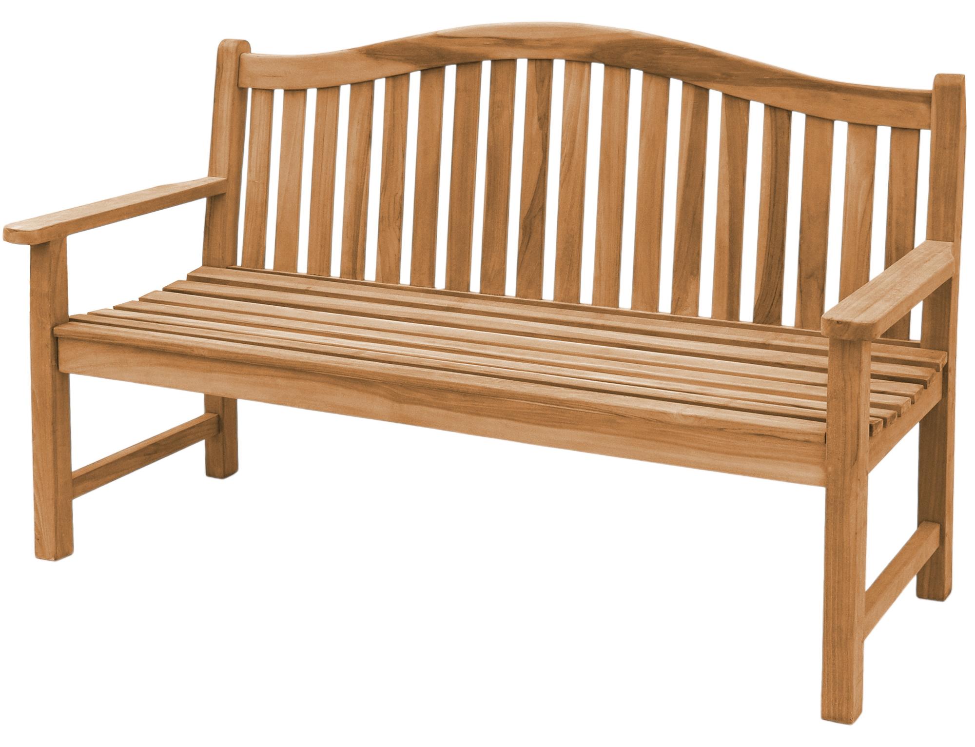 Gartenbank Catania Teak Massivholz Ohne 150 cm