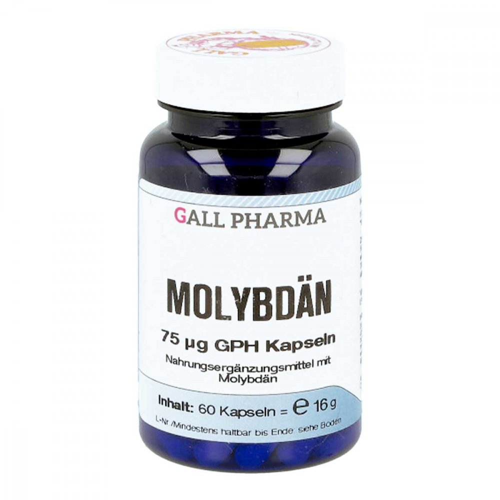 Hecht-Pharma GmbH Molybdän 75 [my]g Gph Kapseln 04591096