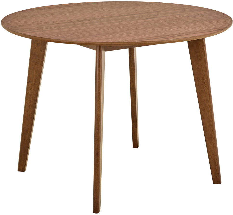 George Oliver Roxby Round Dining Table Walnut 76cm H x 105cm L x 105cm W