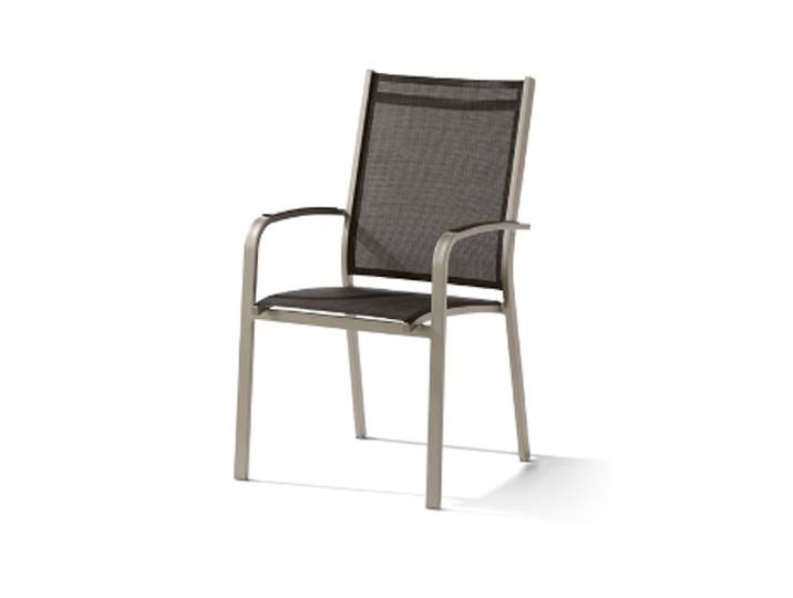 Sieger Meran Stapelsessel Aluminium/Textilene