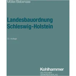 Landesbauordnung Schleswig-Holstein, Fachbücher von Jens Bebensee, Gerd Möller