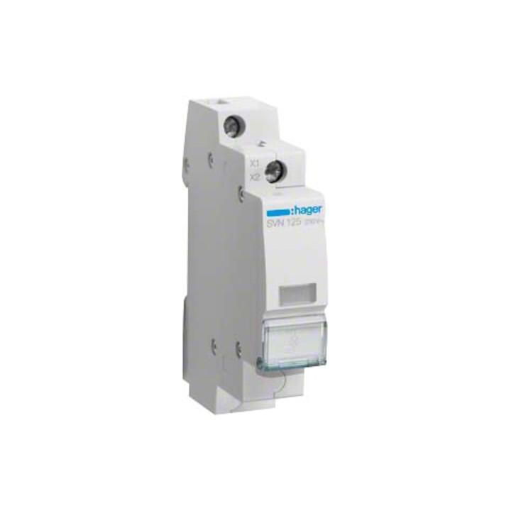 Hager LED-Leuchtmelder klar,230VAC SVN125)