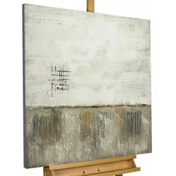 ACRYLBILD HANDGEMALT 80/80 cm