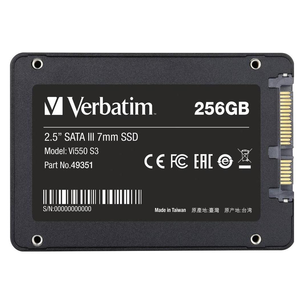 Verbatim Vi550 S3 (256 GB, 2.5") (49351)