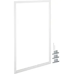 Hager FZ53B Blendrahmen, universZ, 3-feldig, RAL9010, für Schrankgröße 1400x800mm