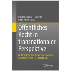 Öffentliches Recht in transnationaler Perspektive, Fachbücher von Birgit Peters, Cristina Fraenkel-Haeberle