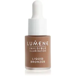 Lumene, Highlighter + Bronzer, Invisible Illumination Liquid Bronzer Deep Glow 15ml (Deep Glow, Bronzer, 15 ml)