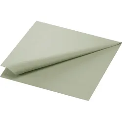 1250x DUNI Tissue-Serviette 40 x 40 cm Pistaziengrün 2-lagig