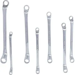 KS Tools CHROMEplus Doppel-Ringschlüssel-Satz, 7-tlg - 518.0847