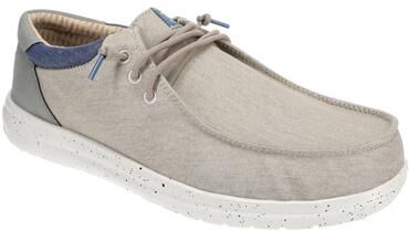 Hey Dude Paul Washed Nylon - Mens 7 Tan Oxford Shoes Medium
