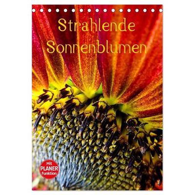 Strahlende Sonnenblumen (Tischkalender 2027 DIN A5 hoch), CALVENDO Monatskalender