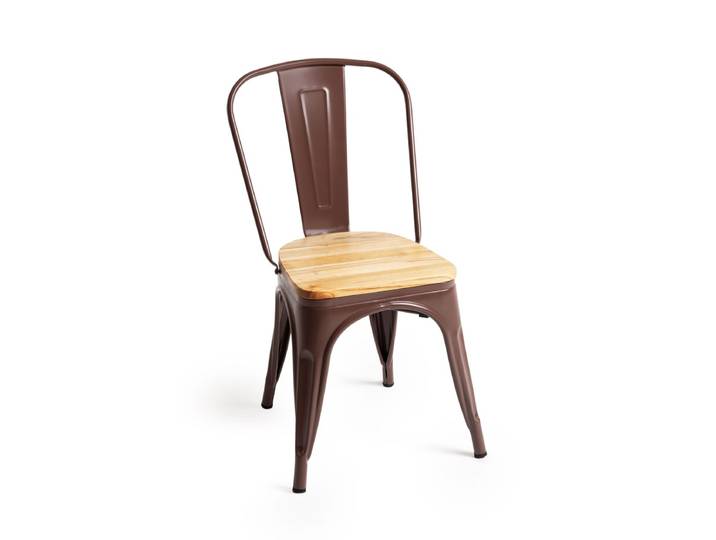 2er Set Stühle Torix Naturholz - Braun
