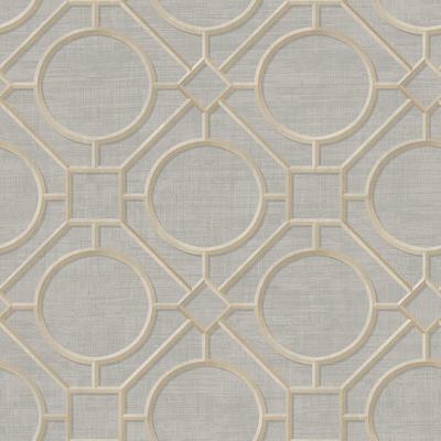 Seabrook Designs Koi Silk Road Trellis Unpasted Wallpaper