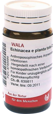 WALA Heilmittel GmbH ECHINACEA E planta tota D 3 Globuli 20 g 08785696