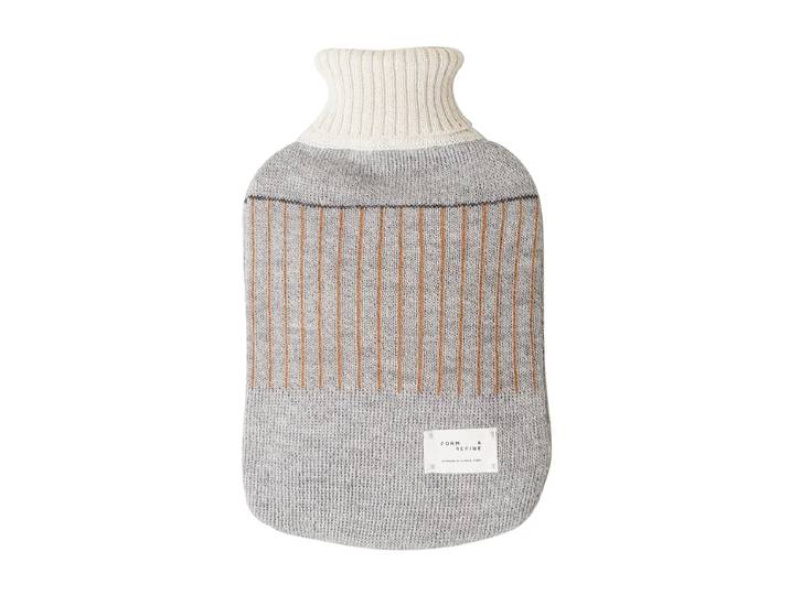 Form & Refine - Aymara Wärmflasche, gemustert grau