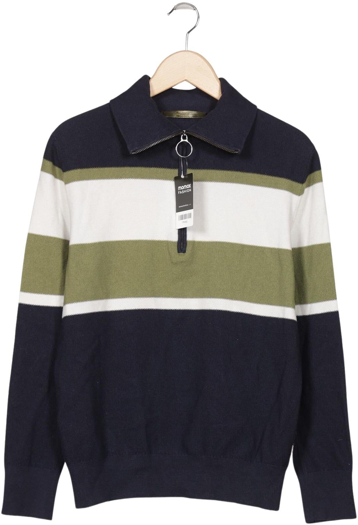 windsor. Herren Pullover, Mehrfarbig, Gr. M, Wolle / Baumwolle - Second Hand