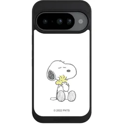 Nivocase Handyhülle für Google Pixel 10 Hülle NIVOpure Case Schwarz Liebe Peanuts Snoopy (Google Pixel 10), Smartphone Hülle, Schwarz