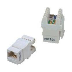 Datacom UTP Keystone Cat6 white Dual Slim rear notch (Keystone Modul) (502712129353)