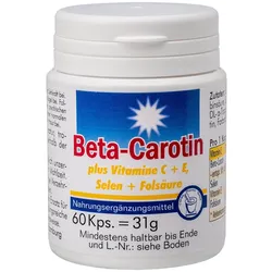 BETA CAROTIN KAPSELN+Vitamin C+E 60 St