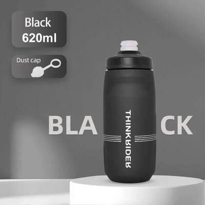 Uplifted Finds Premium Cycling Water Bottle Leakproof 620ml 750ml BPA Free Sports Bottle For MTB & Road Bikes black 620 Ml