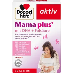 Doppelherz Mama Plus mit Dha+folsäure 30 ST
