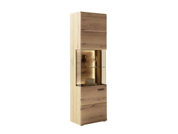 Vitrine Naxos , Eiche Evoke , ohne Beleuchtung