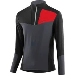 Löffler Herrenshirt Midlayer Coblo - grau / S