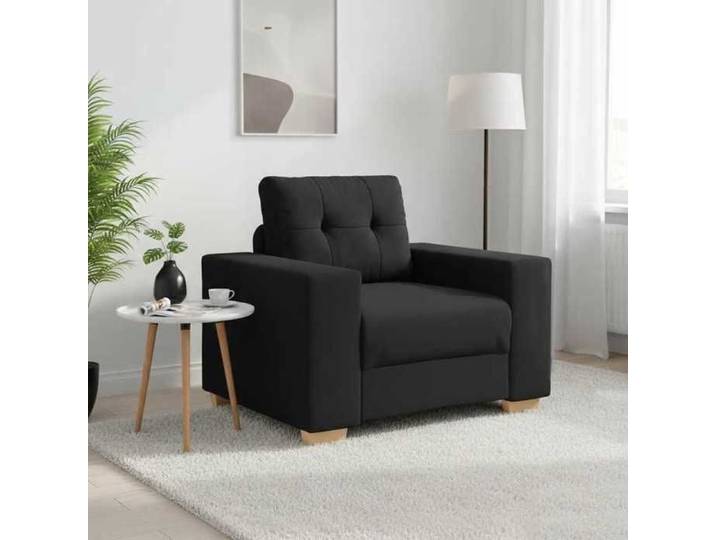 NEW 2026  Fauteuil Noir 100x78x80 cm Tissu L2607