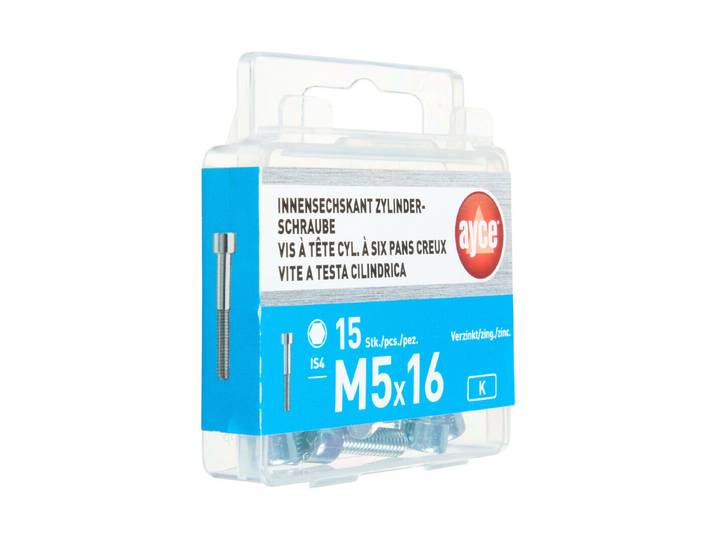 Ayce Innensechskant-Zylinderschraube M5 × 16 mm