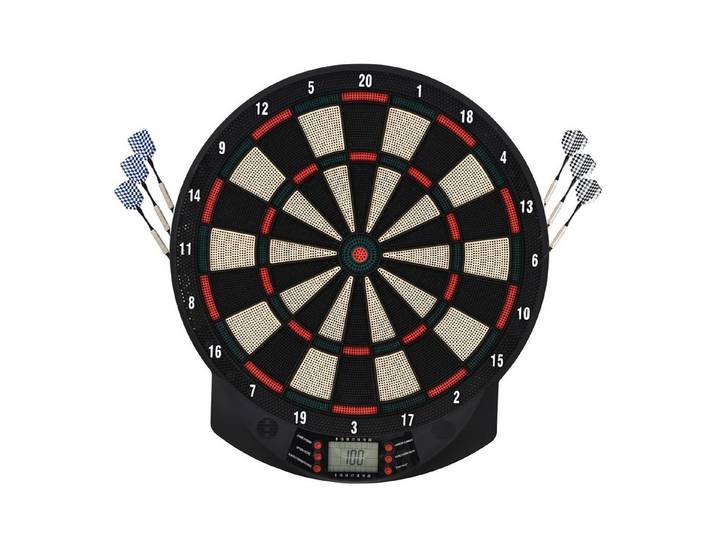 FELIXLEO Dartscheiben-Beleuchtung Elektronische Dartscheibe automatische Wertung Dartboard Dart set mit